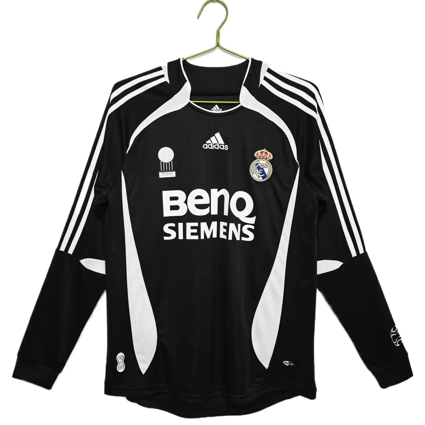 Retro Real Madrid 06/07 Black Long Sleeves