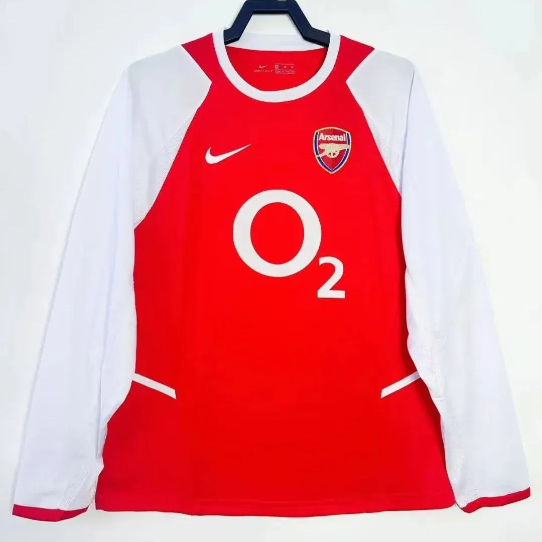 Retro 2002-04 Arsenal Long Sleeves -