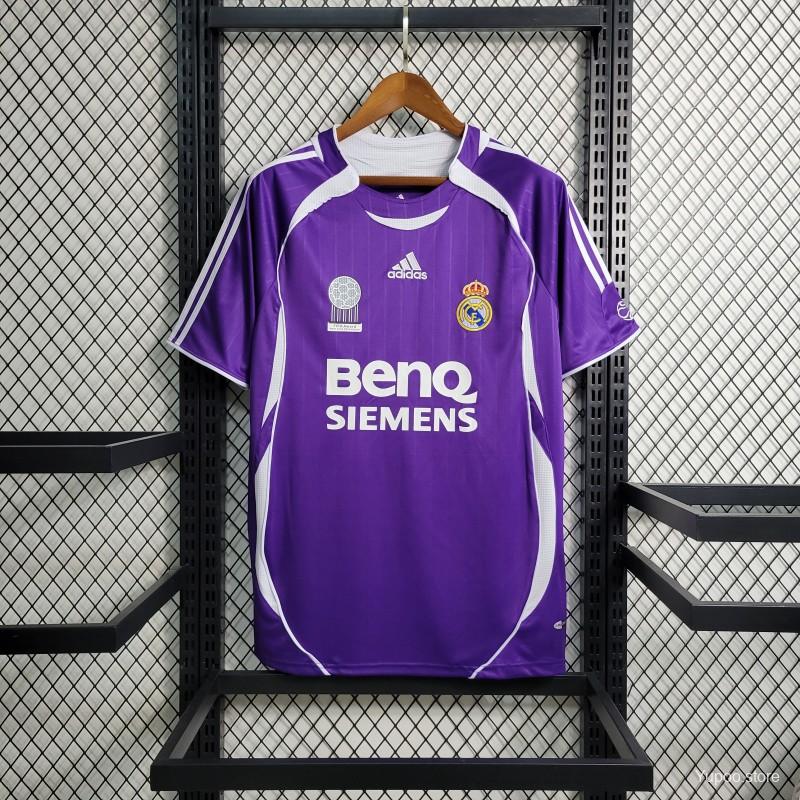 Retro 06/07 Real Madrid Purple