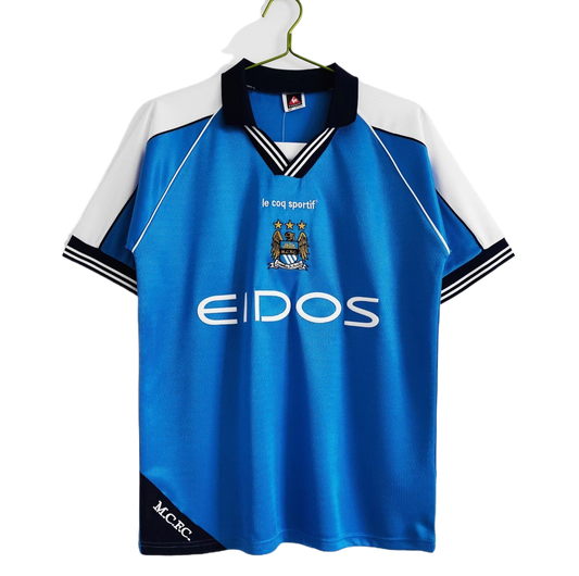 Retro Manchester City 99/01 Blue