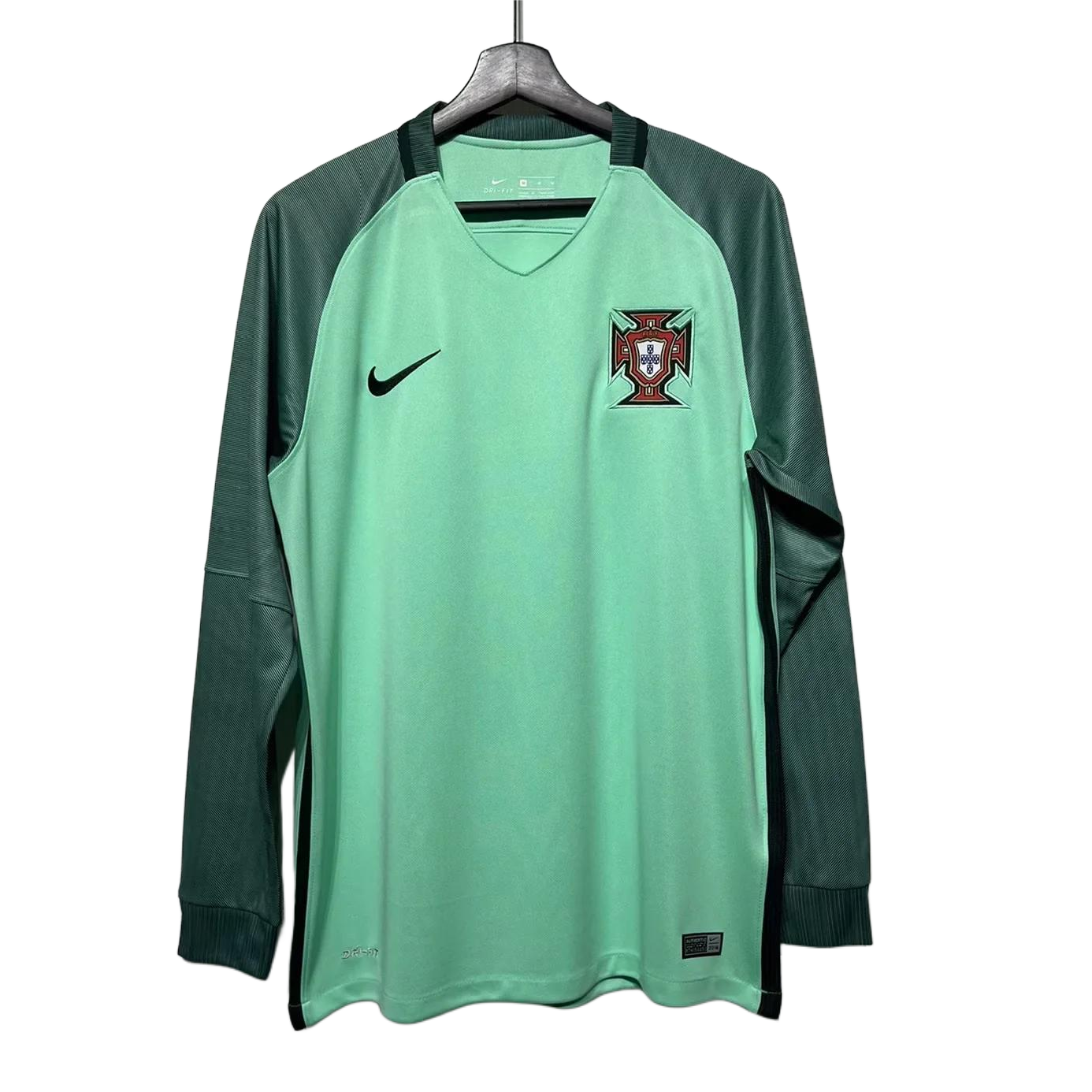 Retro Portugal 2016 Green Long Sleeves