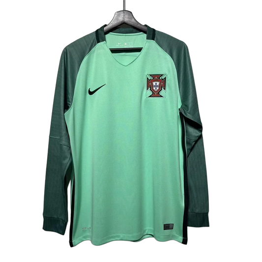 Retro Portugal 2016 Green Long Sleeves