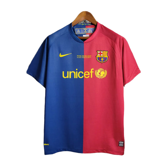 Retro 08-09 Barcelona UCL Final Size -