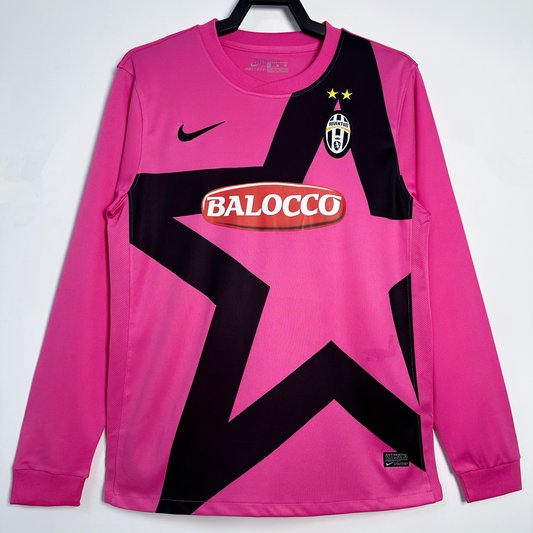 Retro Juventus Pink Long Sleeves 2011/12 (Away)