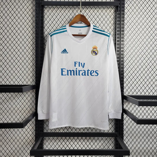 Retro 17-18 Reαl Mαdrid Long Sleeves -