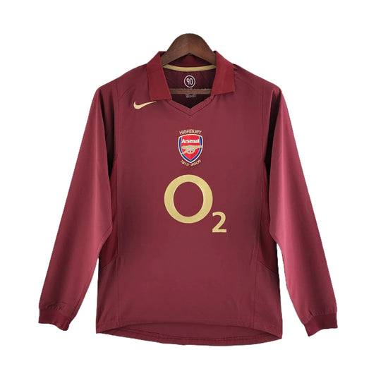 Retro Arsenal Long Sleeves - 2005/06 (Home)