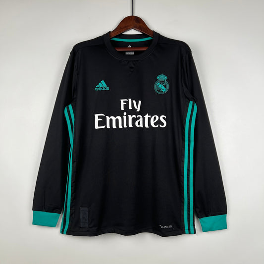 Retro 17-18 Reαl Mαdrid Long Sleeves -