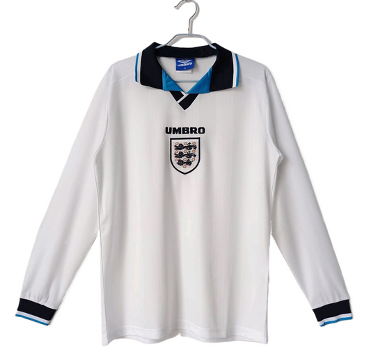 Retro England 1996 Long Sleeves White