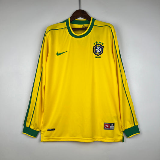 Retro 1998 Brasil Long Sleeves size -